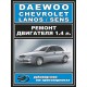 Руководство по ремонту двигателя Daewoo / Chevrolet Lanos / Sens. Инструкция по эксплуатации.